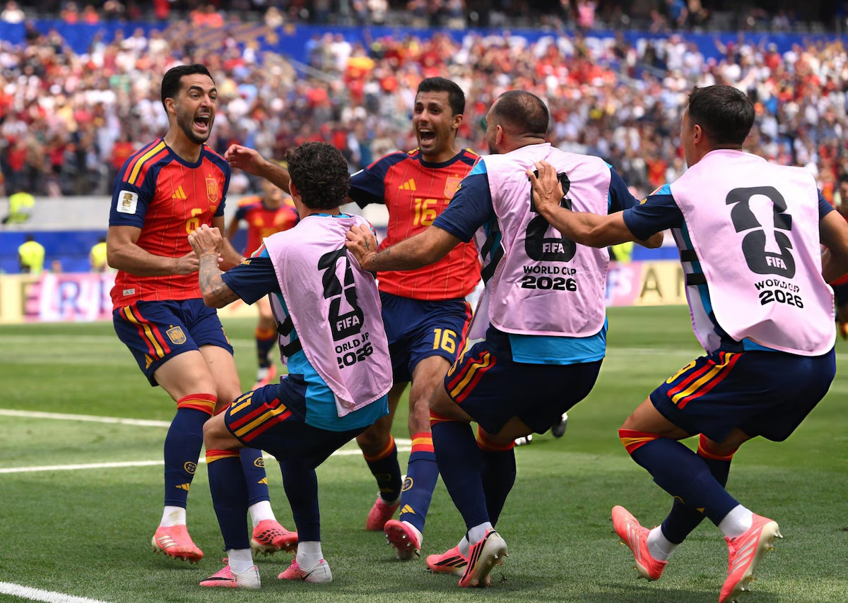 España eliminó a Bélgica con un gol agónico y jugará la semifinal del Mundial 2026 ante Francia 1 Cuervas del Fin del Mundo campeonas ante Real Madrid
