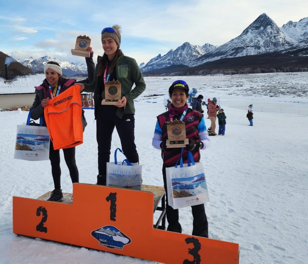 Tomás Zentner y María José Paz se quedaron con la Snow Trail Running en Tierra Mayor 1 Maria Jose Paz Snow Trail 26