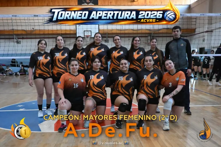 ADeFu derrotó a Casa del Deporte, se consagró campeón y logró el ascenso a Primera División 10 adefu voley