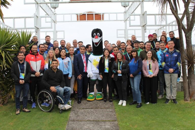 Tierra del Fuego estuvo presente en el lanzamiento de los Juegos de Araucanía en Chile 2 Presentacion Araucania 2026
