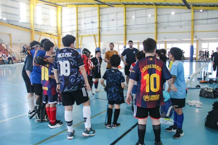 Se realizó una nueva concentración provincial de las selecciones sub 14 y sub 16 de hockey pista 1 Concentracion seleccion TDF Hcokey Pista Sub 14