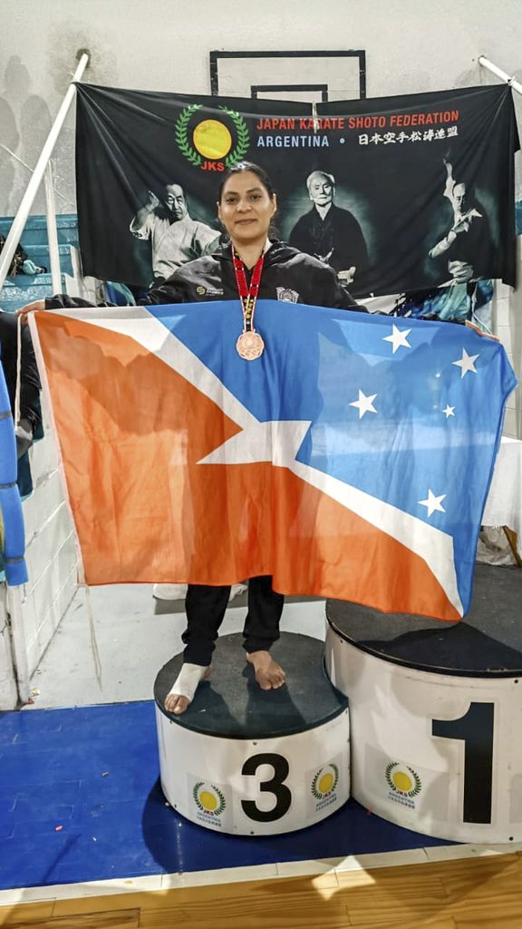 Karate JKS: Tierra del Fuego logró tres medallas en el Nacional 2026 2 ELIANA GOMEZ