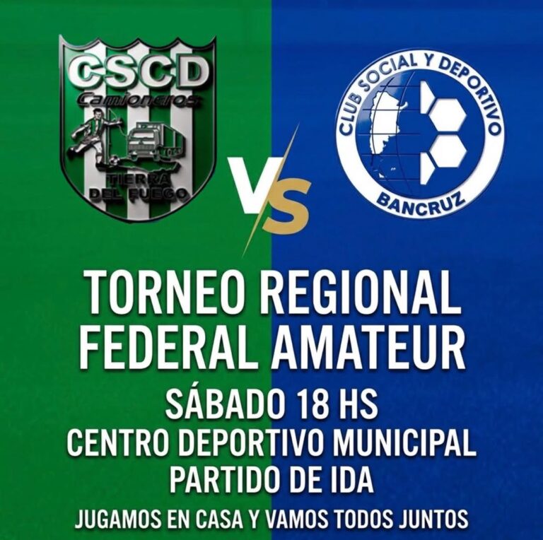 Camioneros de Río Grande recibe a Bancruz por los octavos de final del Regional Amateur 1 TRFA CAMIONEROS